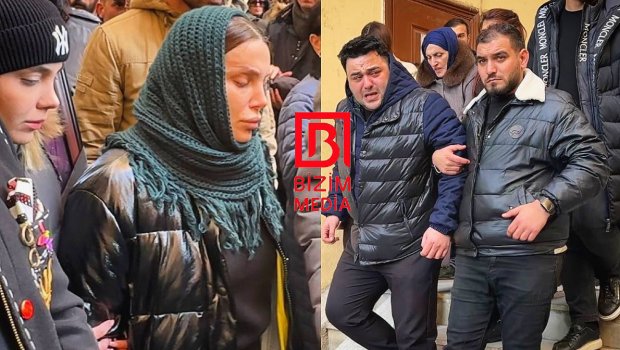 Ramiz Novruzov son mənzilə yola salınarkən oğlu Cavidanın halı PİSLƏŞDİ - VİDEO