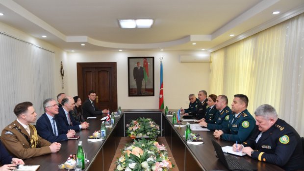 Azərbaycanla Britaniya arasında sərhəd təhlükəsizliyi müzakirə olunub - FOTO 