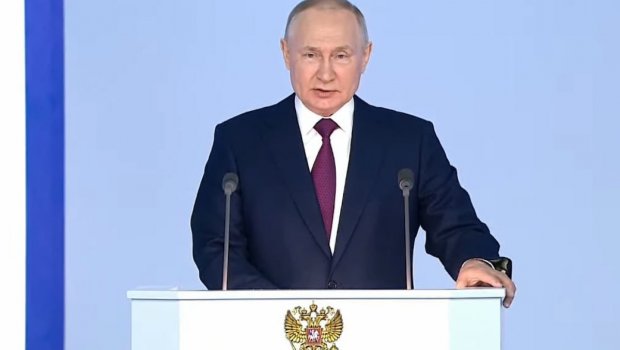 Putin ötən günki çıxışından danışdı: “Özüm də çətin ki, dinləyərdim” - VİDEO 