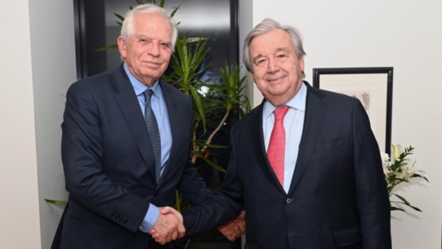 Cozef Borel Quterreşlə bu ölkələrdəki vəziyyəti MÜZAKİRƏ ETDİ - VİDEO 