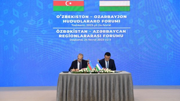 Daşkənddə Özbəkistan və Azərbaycan arasında 11 sənəd İMZALANDI 