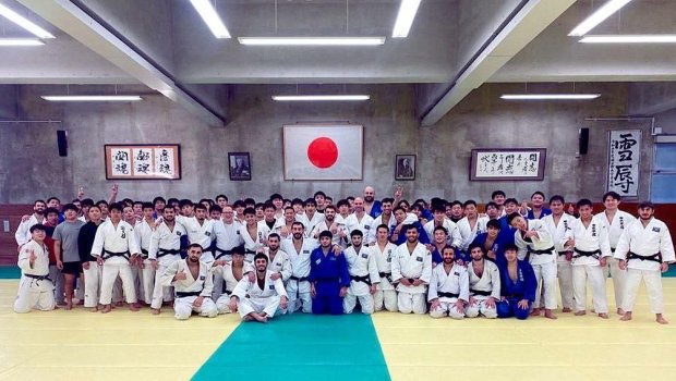 Cüdoçularımız Yaponiyada toplanışdadır - FOTO 