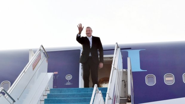 Prezident İlham Əliyevin Türkiyəyə işgüzar səfəri BAŞA ÇATDI - FOTO 
