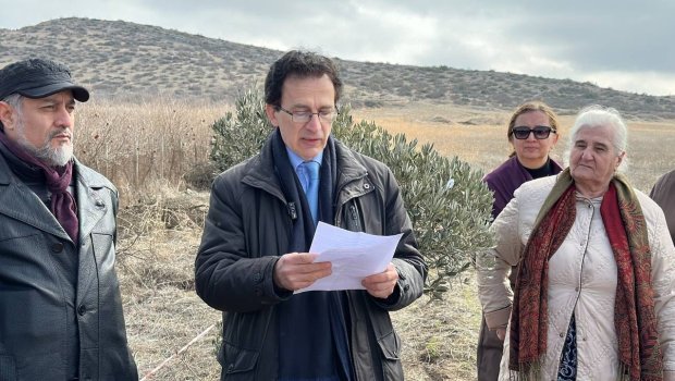 Beynəlxalq Koalisiyasının üzvləri Xocalıların qətl edildiyi “Ölüm dəhlizində” - FOTO 