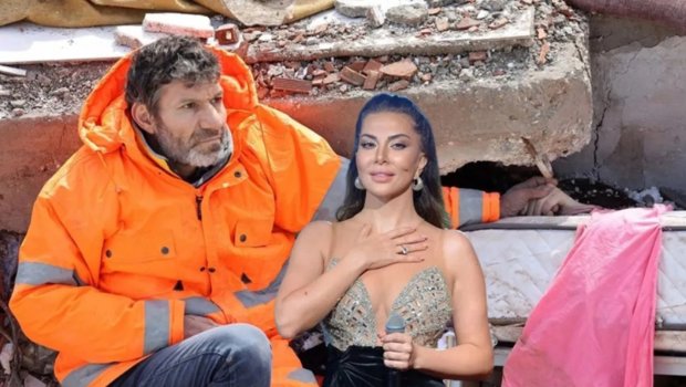 Ebru Yaşar dağıntılar altında qalan qızının əlini buraxmayan ataya EV BAĞIŞLADI - FOTO