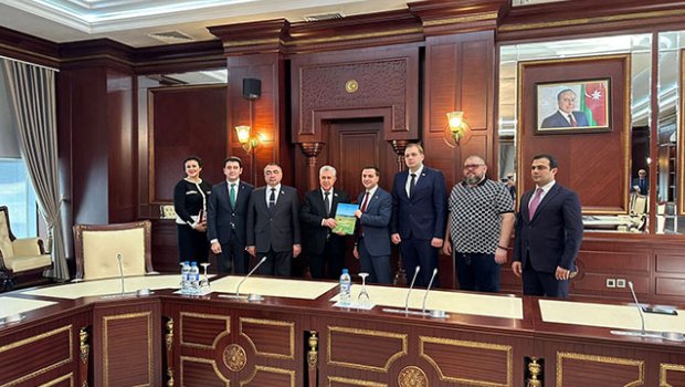 Dostluq qrupunun üzvləri Milli Məclisdə görüş keçirdilər - FOTO 