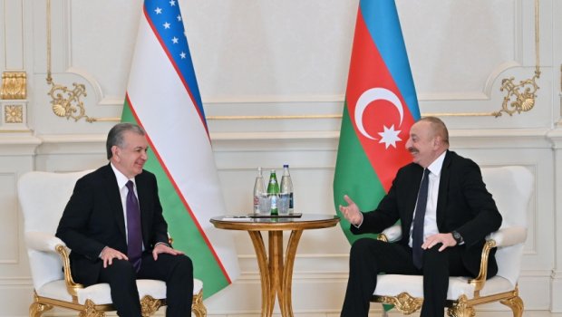 İlham Əliyev Şavkat Mirziyoyevə Qarabağın bərpasında iştiraka görə TƏŞƏKKÜR ETDİ 