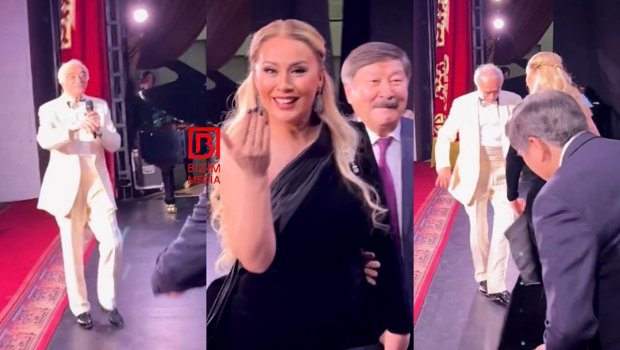 Polad Bülbüloğlu Roza Zərgərli ilə səhnədə belə RƏQS ETDİ - VİDEO
