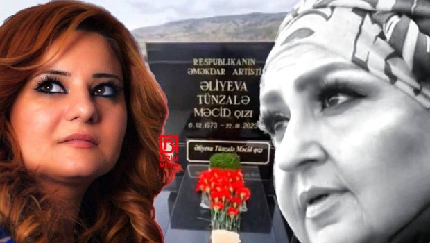Tünzalə Əliyevanın məzarında NİYƏ ŞƏKLİ YOXDUR? - VİDEO