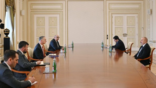 İlham Əliyev ABŞ Dövlət Departamentinin baş müşavirini qəbul etdi - VİDEO