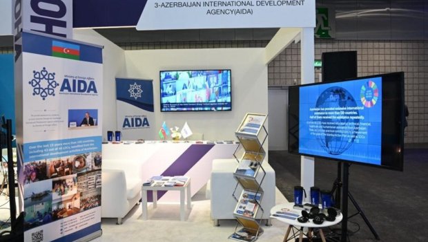 BMT-nin Beşinci Konfransında Azərbaycan tərəfindən sərgi TƏŞKİL OLUNDU - FOTO 