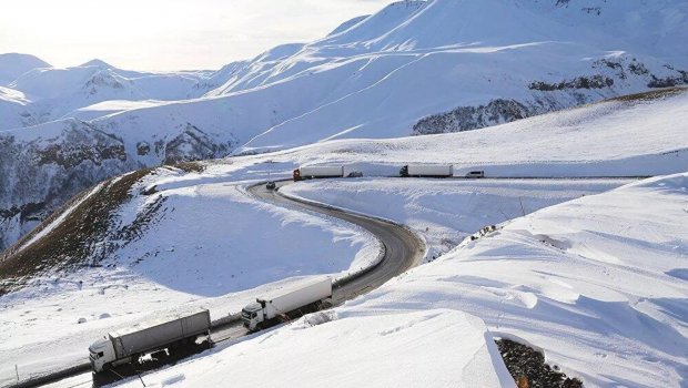 Ermənistanı Rusiya ilə birləşdirən yeganə yol BAĞLANDI 