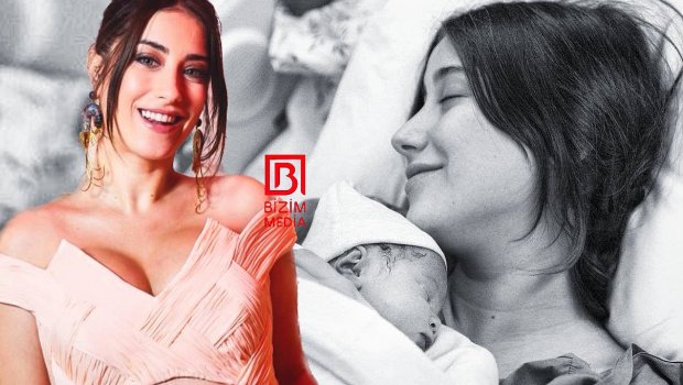 Hazal Kaya yeni doğulan körpəsinin ilk görüntüsünü PAYLAŞDI - FOTO 
