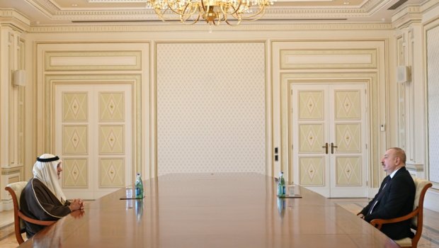 Prezident Səudiyyə Ərəbistanı Şahzadəsini qəbul edib