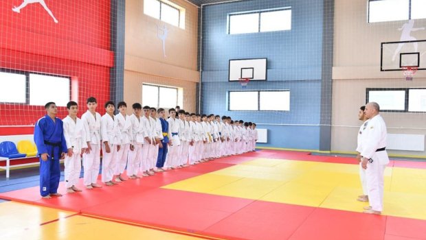 Ağalıda cüdo bölməsi fəaliyyətə başladı - FOTO 