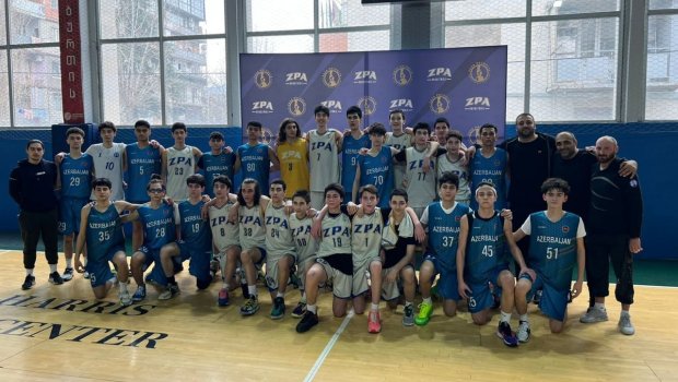 Yeniyetmə basketbolçularımız Gürcüstanda hazırlıq keçir