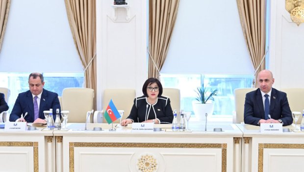 Sahibə Qafarova Dağıstan rəsmisini Ermənistanın regiondakı təxribatları barədə MƏLUMATLANDIRDI - FOTO 