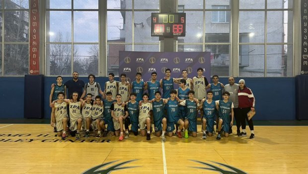 Yeniyetmə basketbolçularımız Gürcüstanda növbəti qələbəsini qazanıb