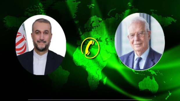 Abdullahian Borellə İrana qarşı sanksiyaları MÜZAKİRƏ EDİB