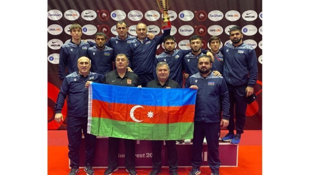 Sərbəst güləşçilərimiz ardıcıl 2-ci dəfə Avropa çempionu oldu