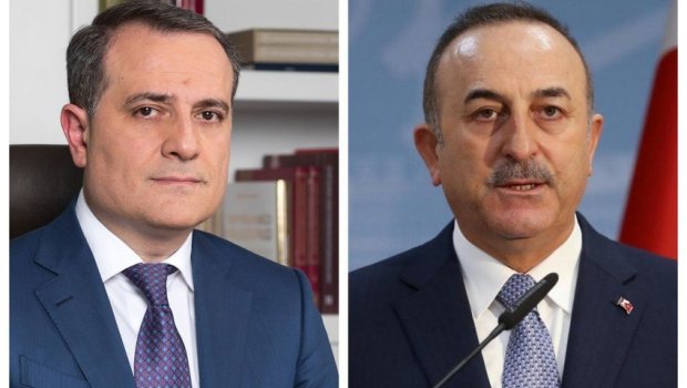 Ceyhun Bayramov Çavuşoğlu ilə bölgədəki son vəziyyəti müzakirə etdi