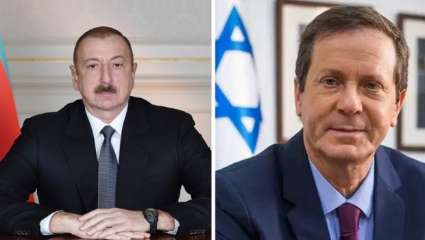 İsxak Hersoq İlham Əliyevi təbrik etdi – FOTO
