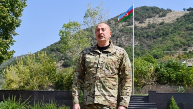 Ermənistanla sərhəddə çox əlverişli mövqelərə sahib olmuşuq – Dövlət başçısı