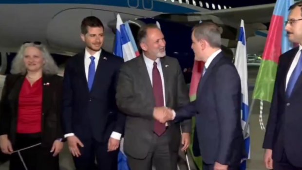 Azərbaycan və İsrail xarici işlər nazirləri Təl-Əvivdə görüşdü - VİDEO