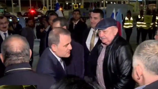 Ceyhun Bayramov İsraildə belə QARŞILANDI - VİDEO