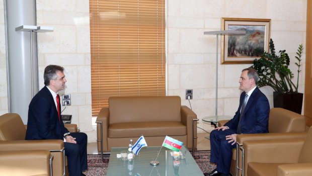 Təl-Əvivdə Azərbaycan və İsrail XİN rəhbərlərinin təkbətək GÖRÜŞÜ KEÇİRİLİR - FOTO/VİDEO