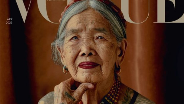 106 yaşlı döymə ustası “Vogue”nin üzünü BƏZƏDİ - FOTO
