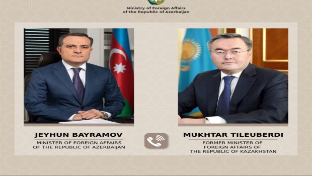 Ceyhun Bayramov Qazaxıstanın keçmiş XİN başçısına təşəkkür etdi