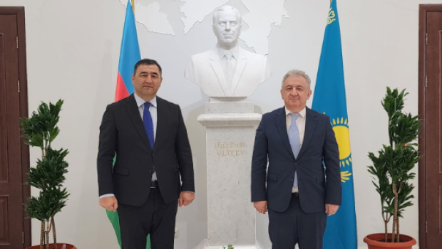 Qazaxıstanda Azərbaycan və Türkiyə səfirləri arasında görüş olub