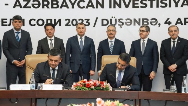 Azərbaycanla Tacikistan arasında anlaşma memorandumları imzalandı - FOTO 