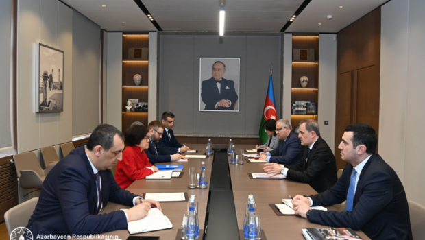 Ceyhun Bayramov BMT QAK-ın Azərbaycandakı yeni nümayəndəsi ilə görüşüb - FOTO