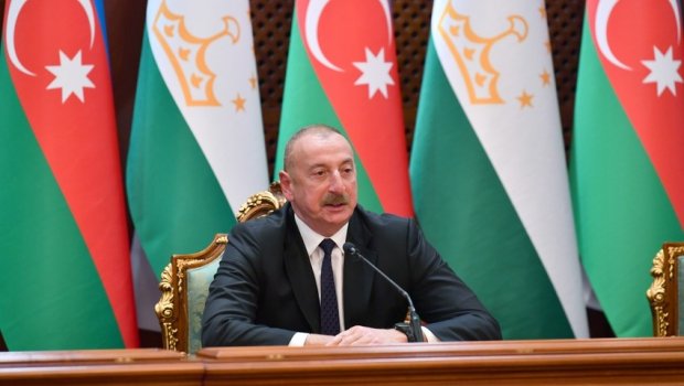 İlham Əliyev: “Bu gün Tacikistan və Azərbaycan iki sabit dövlətdir”