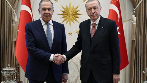 Ərdoğan Lavrovla görüşdü - VİDEO