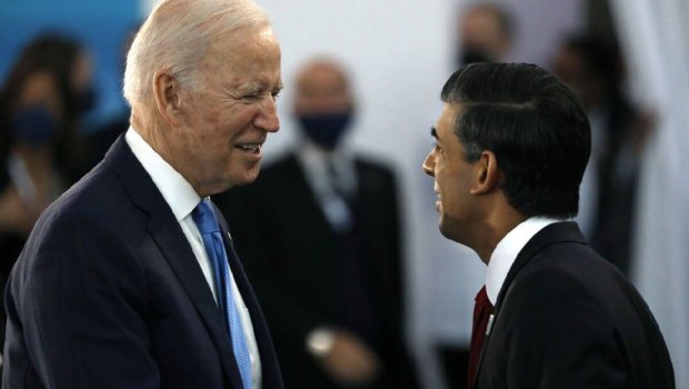 Böyük Britaniyanın baş naziri Baydenlə görüşəcək