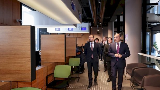 Moldovalı nazirin başçılıq etdiyi nümayəndə heyəti DOST mərkəzi ilə yaxından tanış olub - FOTO 