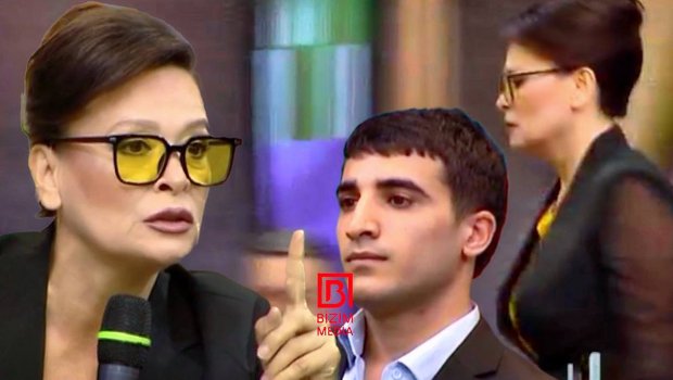 Mehriban Xanlarova efirdə iştirakçı ilə dalaşıb, studiyanı TƏRK ETDİ - VİDEO