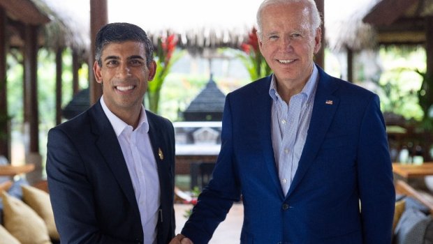 Bayden və Sunak İrlandiyada bir araya GƏLDİLƏR 