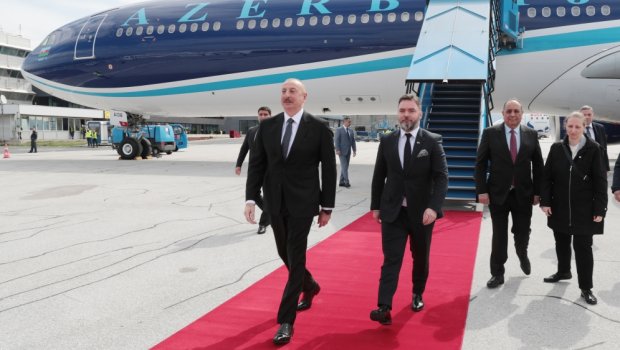 İlham Əliyev Bosniya və Herseqovinaya səfər edib - FOTO/VİDEO