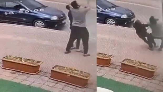 Quşları qovmaq istədilər, özlərini tok vurdu - VİDEO