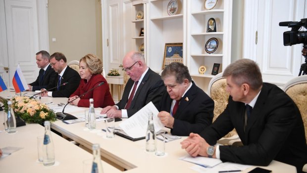 Sahibə Qafarova Matviyenkonu Ermənistanın son hərbi təxribatı barədə MƏLUMATLANDIRDI - FOTO