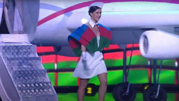 İrəvanda Azərbaycan bayrağı dalğalanır - FOTO 