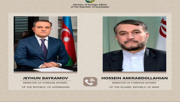 Azərbaycan və İran XİN rəhbərləri telefonla DANIŞDI
