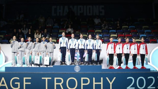 Gimnastlarımız “AGF Trophy” turnirində 14 medal QAZANDILAR
