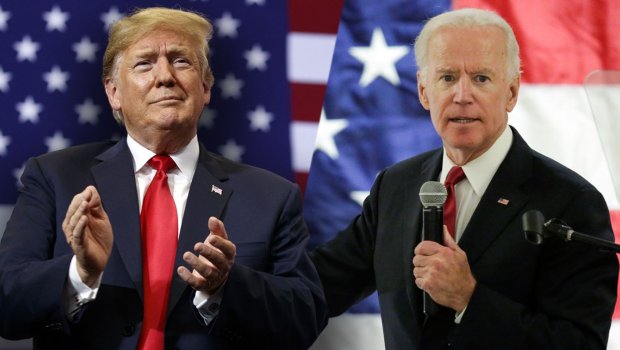 Tramp Baydenin yıxılma anlarının görüntülərini paylaşdı - VİDEO