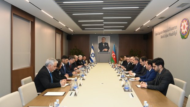 Azərbaycan və İsrail XİN başçılarının geniştərkibli görüşü keçirilib - YENİLƏNİB - FOTO