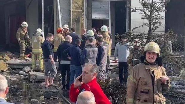 İstanbulda xəstəxanada partlayış OLDU - FOTO/VİDEO 